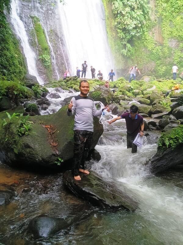 wisata air terjun way jelay tanggamus lampung