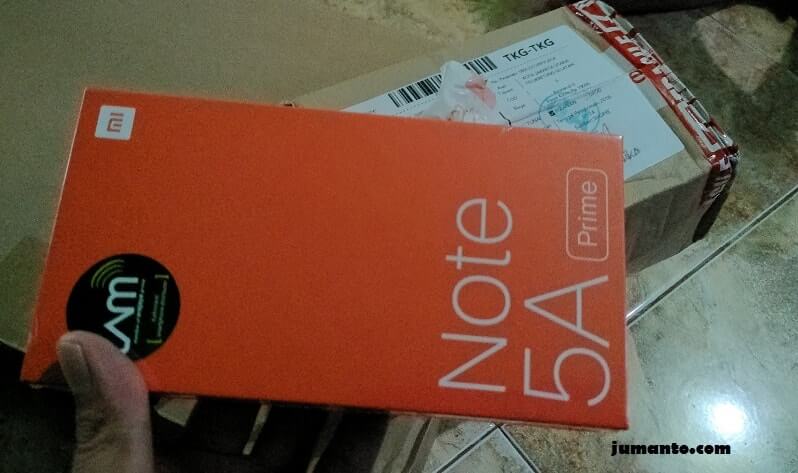 Pengalaman Beli Xiaomi Redmi Note 5A Prime di Shopee Pengalaman Beli Xiaomi Redmi Note 5A Prime di Shopee