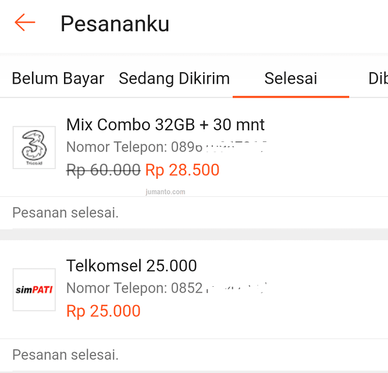 Cara Beli Pulsa di Shopee lewat Menu Baru