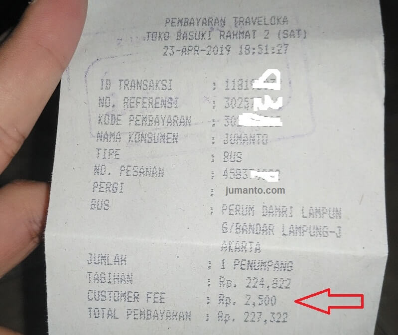 Ini Besaran Biaya Admin Tambahan Saat Bayar Traveloka Lewat Alfamart