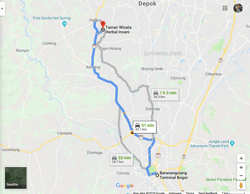 Taman Herbal Insani Depok Harga Tiket Masuk Rute Alamat