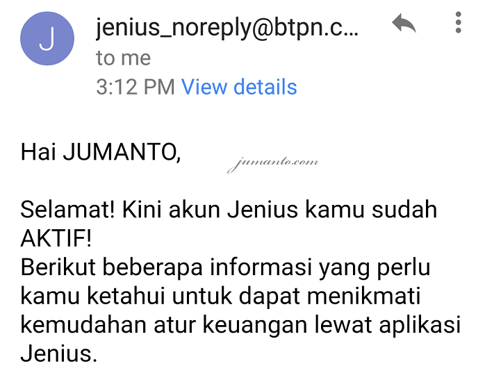 Berapa Lama Aktivasi Kartu Jenius Sampai Dikirim Ke Alamat Kita