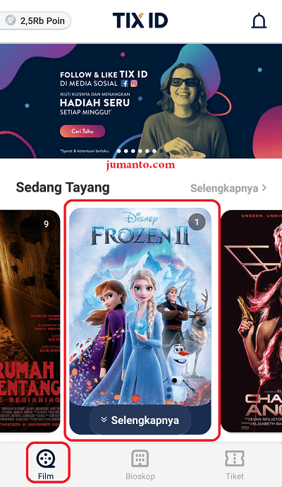Cara Menggunakan Tix ID Dari Bayar Sampai Cetak Tiket Bioskop