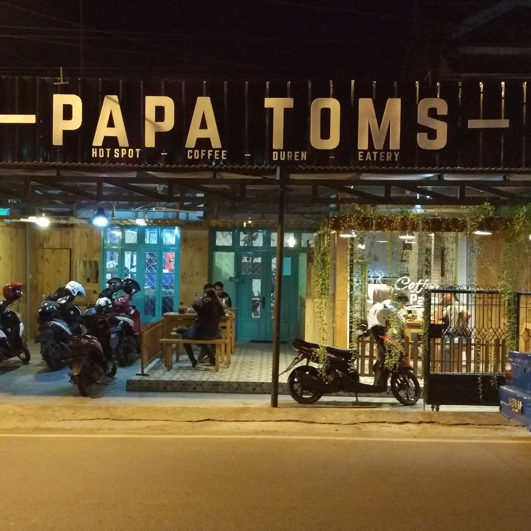 Papatoms Cafe, ada menu bancakannya