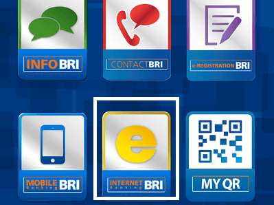 tampilan awal bri mobile