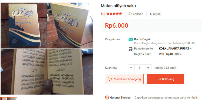 Teks Lirik Bait Nadhom Kitab Alfiyah Ibnu Malik Full 1002