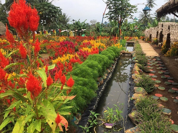 foto lokasi taman wisata seven selfie kemiling bandar lampung
