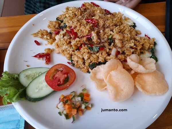 rasa nasi goreng ayam kopi alam roastery metro lampung